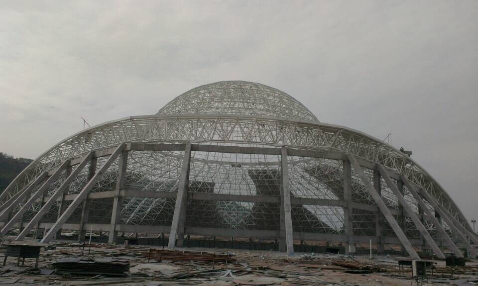 梅河口体育场馆网架工程