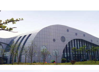 梅河口会议中心外景网架工程